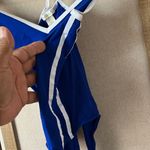 Bozzolo  Royal Blue and White bodysuit large Photo 2