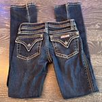 Hudson Jeans  Straight Leg Low Rise Dark Wash size 2 short Photo 6