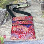 OLIVIA moss peacock parade collection Cross over bag Pink Photo 0