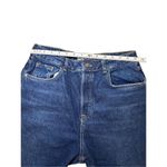 ZARA Ripped-Hem Mom Jeans high rise distressed sz 8 Photo 4
