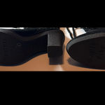 Juicy Couture suede black heel boots Photo 1