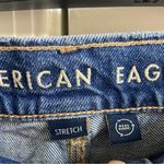 American Eagle  jeans light wash super high rise straight leg 25 W‎ NWT Photo 4
