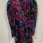 Elliatt  Women's Tiara Sequined Minidress size small long sleeve colorful Photo 1
