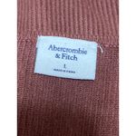 Abercrombie & Fitch Brown Long Sleeve Ribbed Knit Square Neck Sweater Top Size L Photo 2