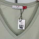 n:philanthropy  Leonardo Twist Hem Dress Sage size Medium NWT Short Sleeve Photo 7