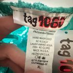 Vintage Tag 1080 Lace Y2K Babydoll Tank Top XL Green Romantic Fairy Coquette USA Photo 6