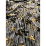 CHAPS Womens Button Down Floral Shirt Measured Nice Material Classic City Modern Photo 4