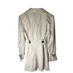 Ann Taylor  Women's Beige Trench Coat Jacket Size S Double-Breasted Photo 1
