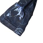 Columbia Large Weekend Adventure Top Pullover Floral Stretch Long Sleeve Navy Photo 2