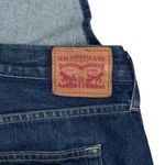 Levi's Original Women's Size Small Overalls in Dark Blue Denim Bib Straight Leg Photo 5