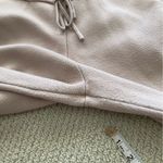 ZARA  Light Brown Joggers Sweatpants Pants Stretchy Textured Size Medium GUC Photo 7