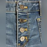 White House | Black Market  Woman’s Denim Slim Button Fly Casual Blue Jeans Size 6 Photo 2