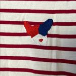 Striped Red Mini Dress Photo 1