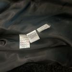 Max Mara wool angora blend black teddy like wrap coat Photo 8