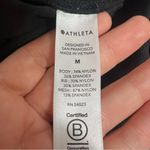 Athleta  mission hoodie black popover Sz M Photo 5