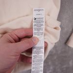 Boden Button Up Cardigan Women's Medium Ivory Long Sleeve Crochet Trim Preppy Photo 6