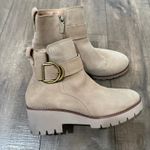 Blondo  Dagger Waterproof Suede Leather‎ Lug Sole Buckle Ankle Boots 10M School Photo 10