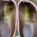 Birkenstock  Gizeh Birko-Flor metallic pink sandal women’s shoe size 37 US 6 6.5 Photo 9