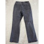 Abercrombie & Fitch abercrombie 90s striaght high rise curve love 28/6s black washed jeans Photo 5