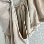 Umgee USA Off The Shoulder Tank Acid Wash Neutral Boho Dress Large Photo 5