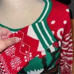 No Boundaries  I’m Santa’s Favorite Rudolph Reindeer Sweater Ugly Christmas Large Photo 4