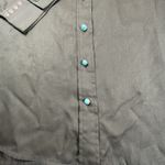 Johnny Was NWT Jade Sonia Double Pocket Shirt XL Silky Turquoise Accents Rivets Photo 12
