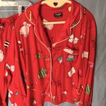 Kate Spade : Red Christmas Theme Pajamas- Soft- XL Photo 4