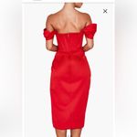 House Of CB NWT  Loretta Red Sz S Small Corset Dress Cocktail Party Holiday Photo 3