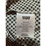 Levi's Levi’s Misha Flutter Sleeve Dress in Baby Check Sunny Cream Sz XL Photo 4