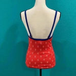 New with tags boden tankini swimsuit tank top in size 34DD Red Photo 2