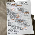 Blank NYC Sandstone Faux Leather Collarless Jacket Women Size Medium | 68 Photo 8