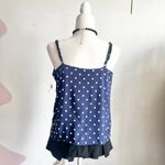 Old Navy  Polka Dot Tank Top, Retro‎ 90s 2000s Casual Pinup Vintage Small Photo 1