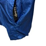 90s Vintage grannycore reversible sweatshirt jacket, gray and blue, Size XL Photo 10