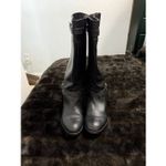 Comfortview  Janis Leather Tall Riding Boots Women's Size 11 WW Photo 1