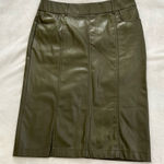 Cato  Olive Pencil Skirt Photo 0