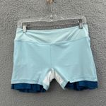 Nike Dri Fit Skirt Skort Blue Two Toned Athletic Tennis Golf Women's Medium Photo 2