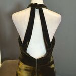 Women’s Halter Neck Full Length Velvet Sleeveless Formal Dress ZipBack Size 6 Photo 5