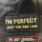 Women's Diamond Plate Black Leather Biker Vest with Patches Sz Large Photo 5