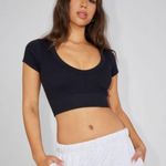 Garage  sonia seamless plunge top black Photo 0