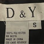 D & Y Metallic Silver Purple Cropped Jacket Size S Photo 10