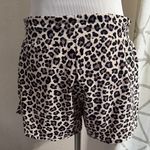 Leopard Print Women's swimming Shorts Brown Size L Photo 3