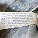 Forever 21 Light Wash Distressed Denim Raw Hem High Rise Jean Shorts Size 31 Photo 4