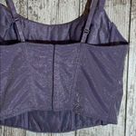Victoria's Secret Victoria’s Secret Gold Label Purple Shimmer Corset Vintage 90’s Size 36 (L) Photo 10