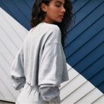 Free People NWT  Movement Surfside Crop Sweatshirt sz am Photo 3