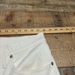 Madewell | Women's White Stretch The Perfect Vintage Wide-Leg Crop Jeans Sz 32 Photo 5