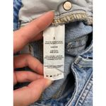 Garage Denim Wide Leg Distressed Shorts Womens Size 3 Blue Streetwear Photo 7