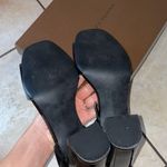 Audrey Brooke  Angie patent chunky black heel sandal Photo 3