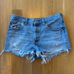 Levi's Levi’s Premium 501 Shorts Light Wash Cutoff Denim Size 30 Photo 1