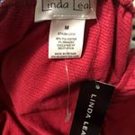 Linda Leal new‎ 3/4 sleeve detail fringe faux tie side’s women’s medium NWT boho Pink Photo 1