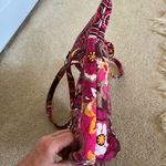 Vera Bradley  Dark Pink/ Brown Floral Tote & Wallet Photo 8